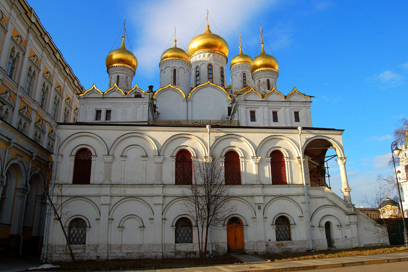 Благовещенский собор в москве фото