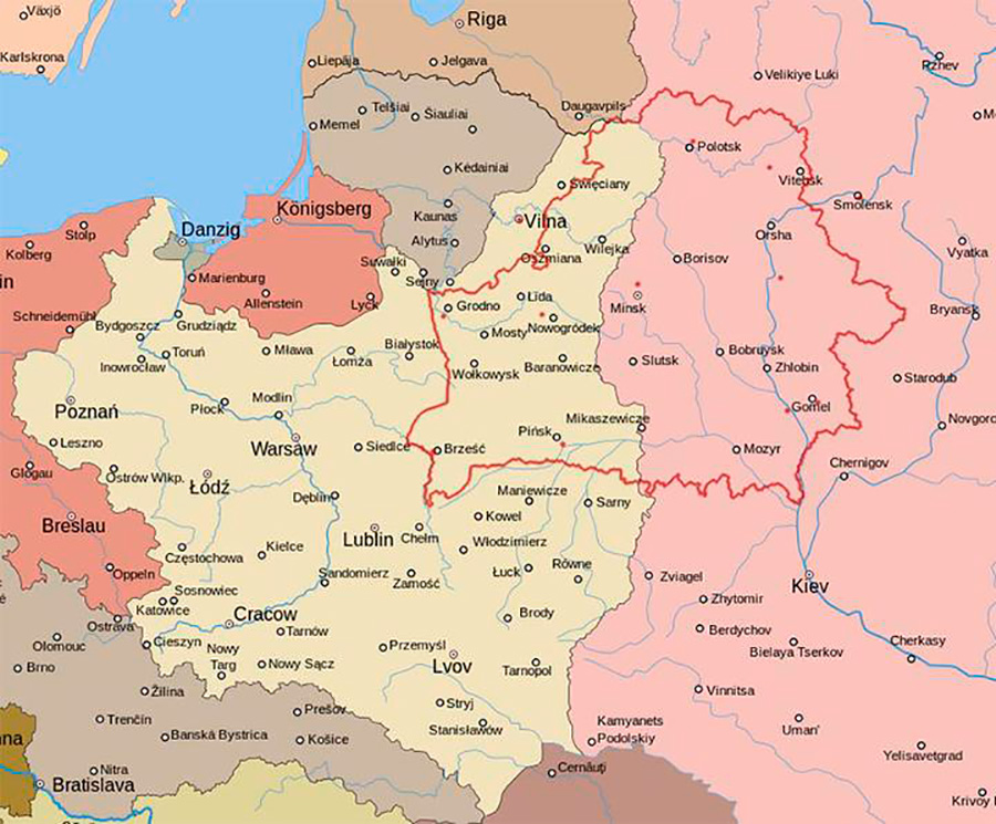 Границы западной польши. Карта Польши 1921. Польша 1921-1939 карта. Граница Польши и Белоруссии до 1939 года карта. Границы Польши 1921-1939.
